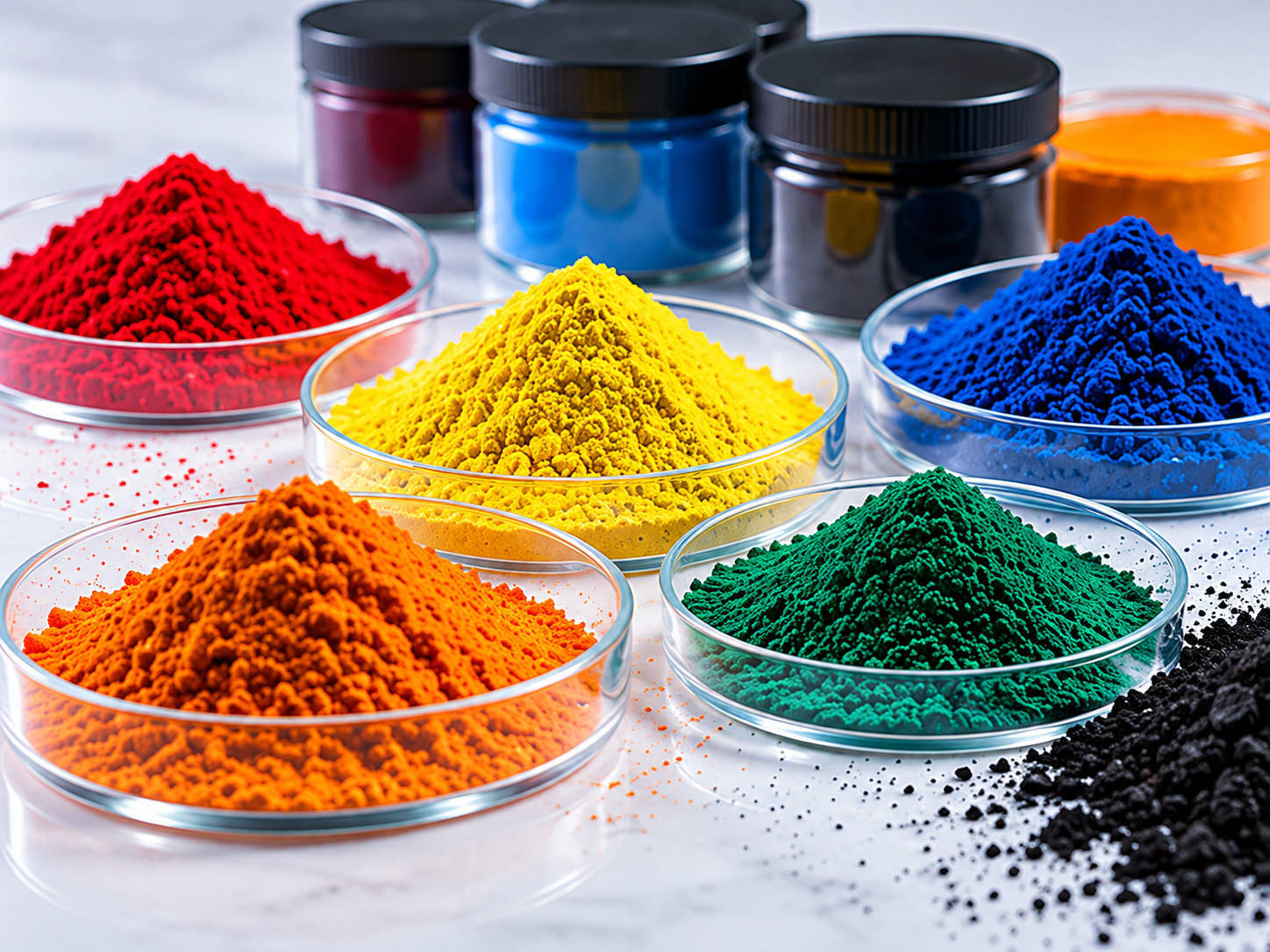 Pigment and Dye Spray Drying