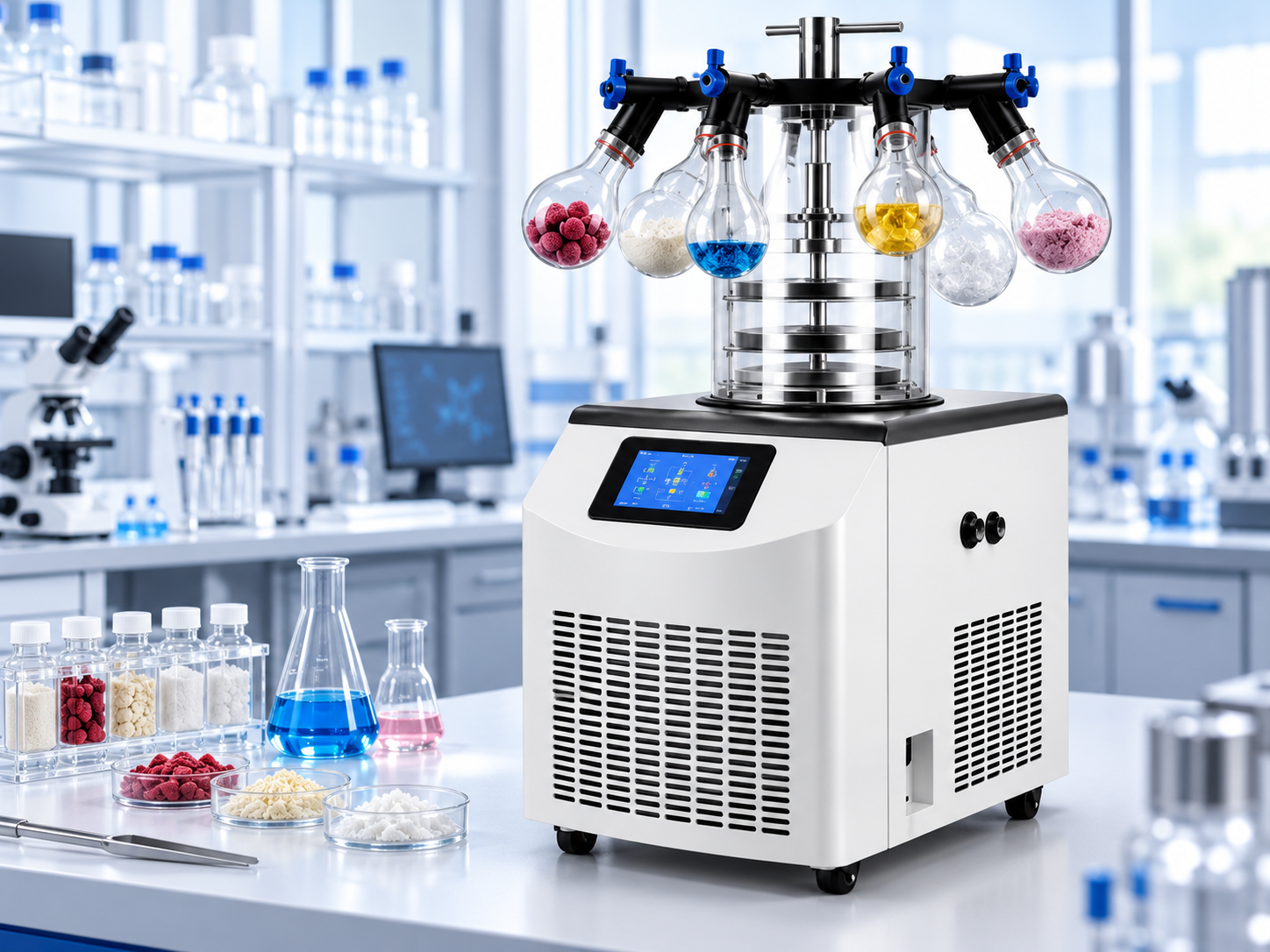 Flask Freeze Drying